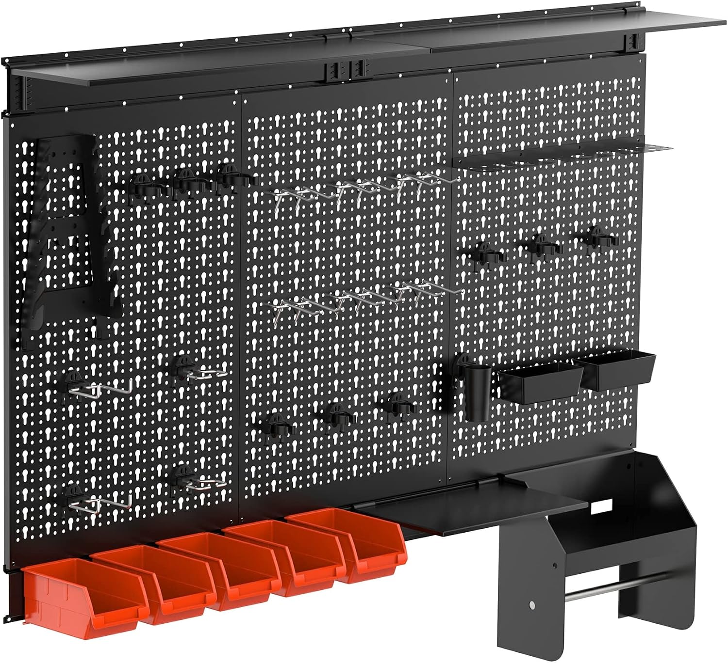Workshop Tools Board - Kit de panneaux organisateurs muraux en
