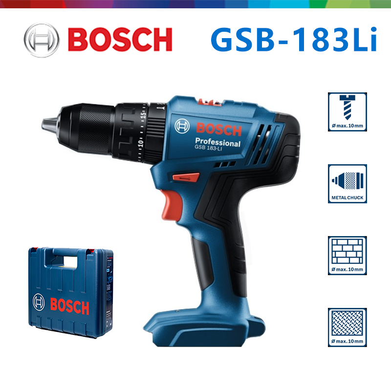 Makita Drill Ddf484 - Perceuse électrique sans fil BOSCH GSB183
