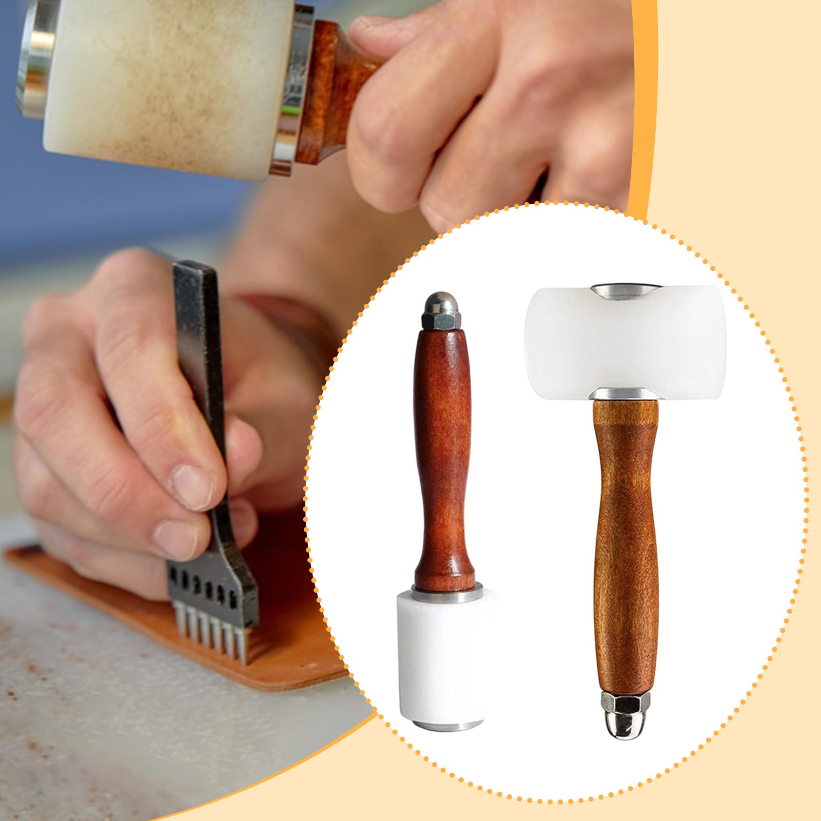 Mallet Wood Carving - Marteau à découper le cuir Premium,