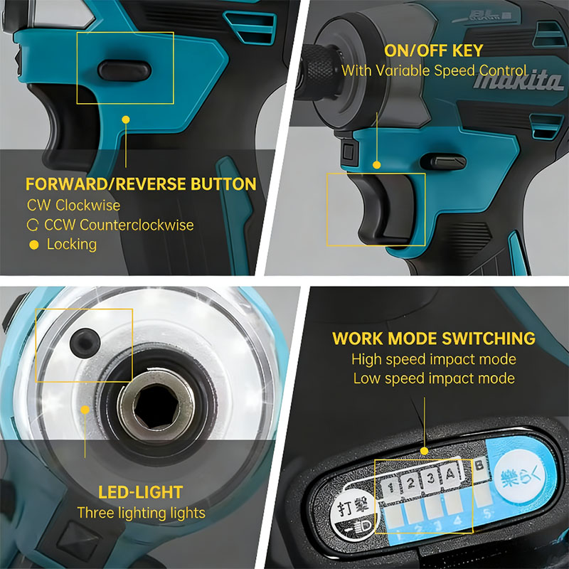 Makita DTD173 Bleu 18V Perceus - Makita Drill Ddf484 avis et prix